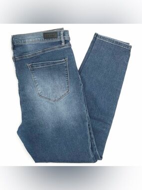 Nicole Miller New York Soho High Rise Skinny Jeans Size 16 Medium Wash